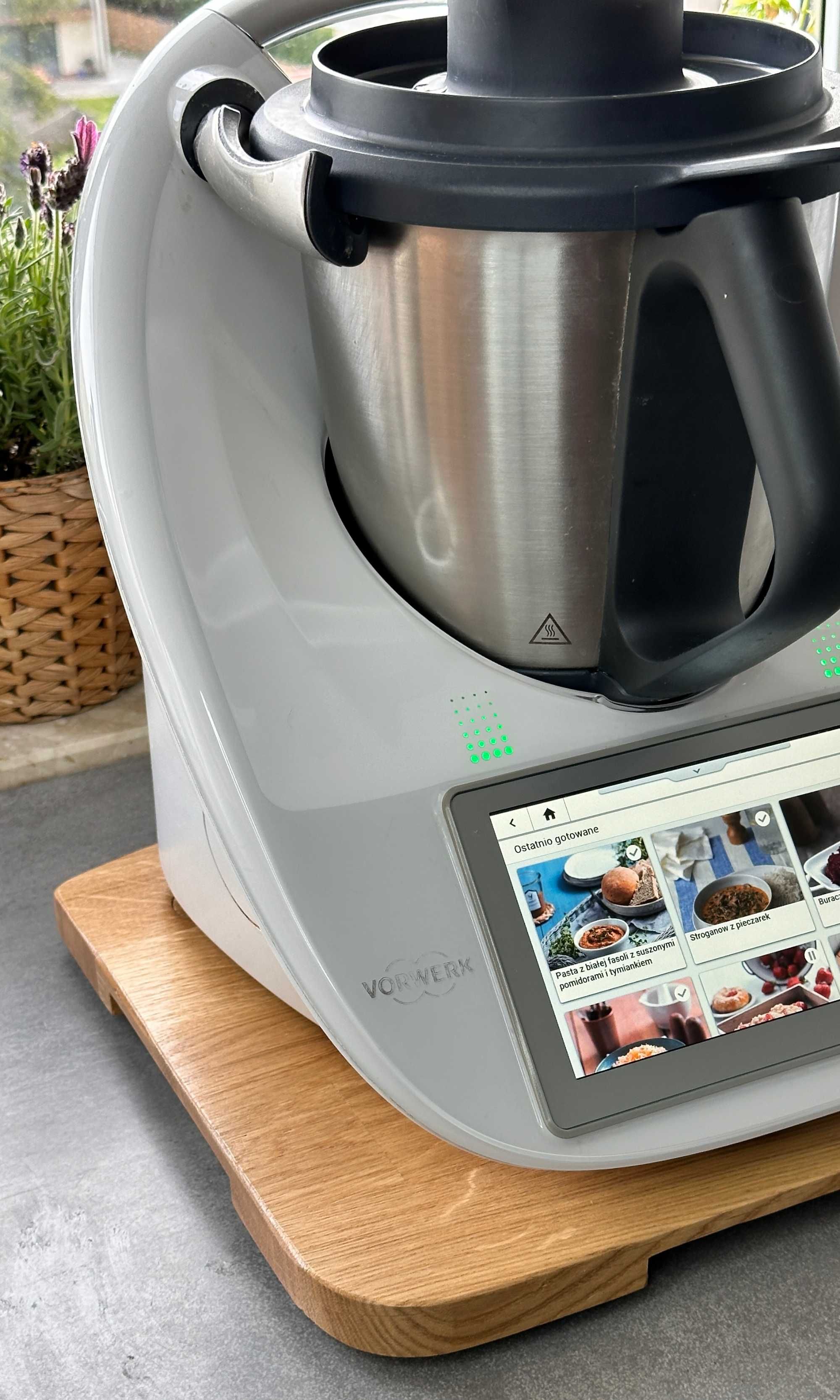 Podstawka deska pod Thermomix® drewno naturalny dąb PRO