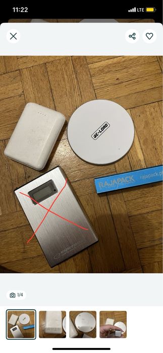 zestaw powerbanków i ładowarka infukcyjna bezprzewodowa powerbank