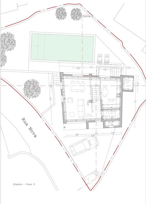 Moradia Nova T3 Com Piscina Em Moreira Do Rei