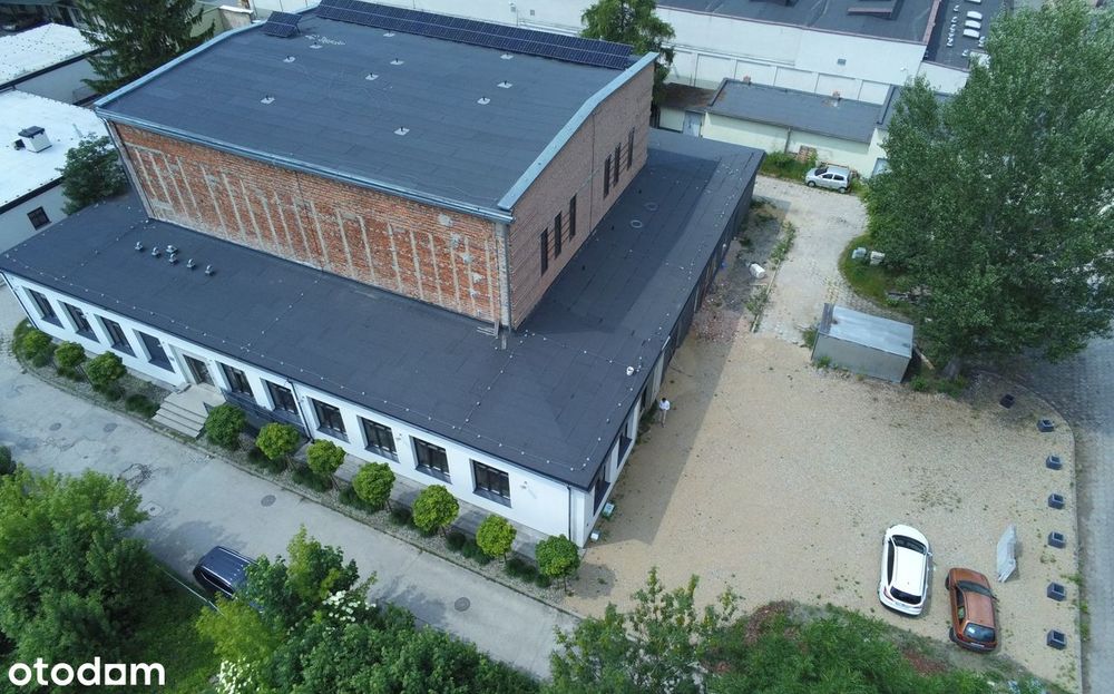 Hala w centrum Łodzi 420m2 wysokość 10m + biura