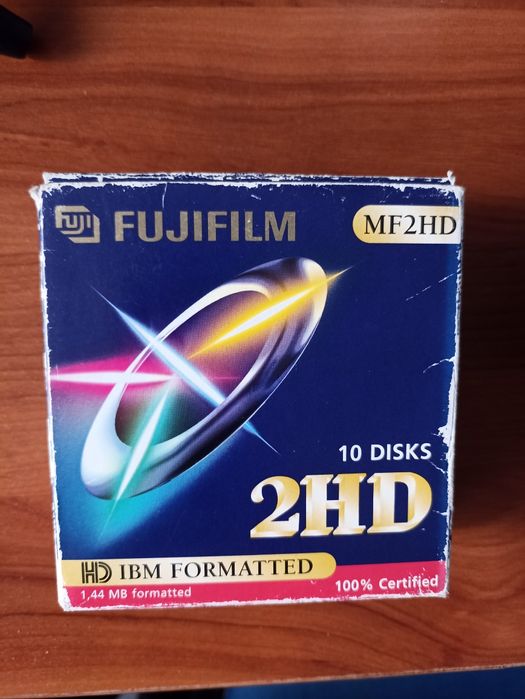 Disquetes 2HD 1,44 MB seladas
