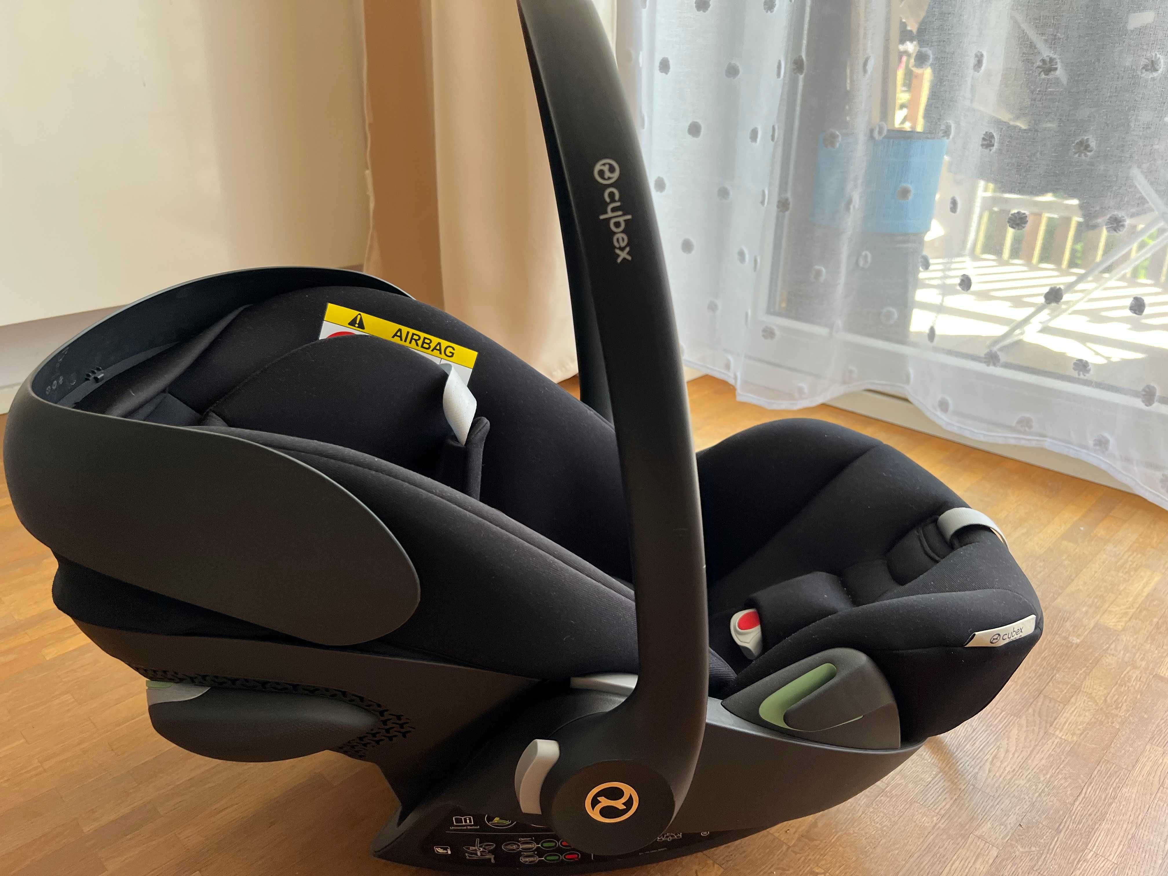 Fotelik CYBEX Cloud G i-Size 0-13kg 0-24m Moon Black