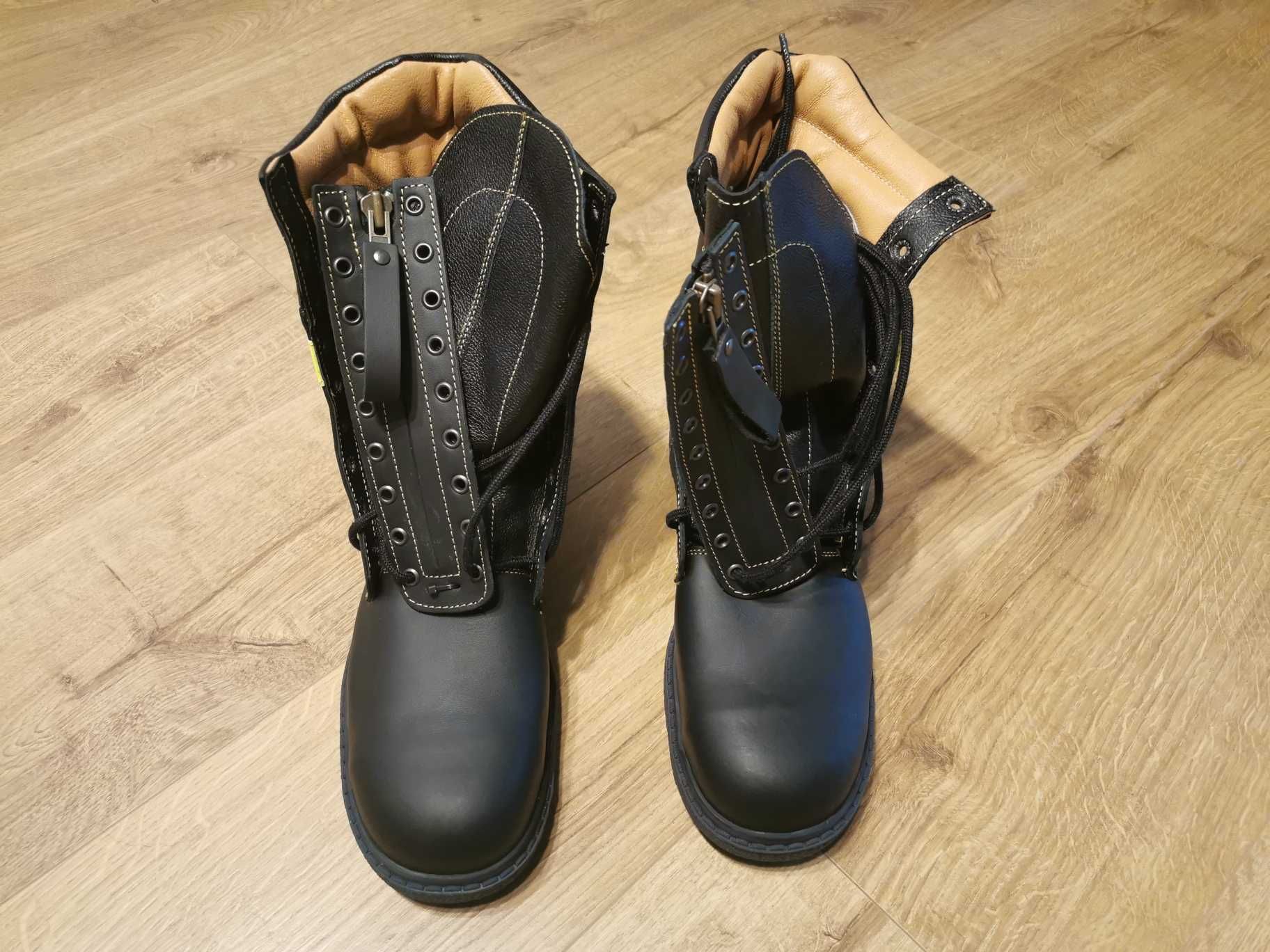 Buty strażackie Protektor ZERTIX 428A r. 45 czarne