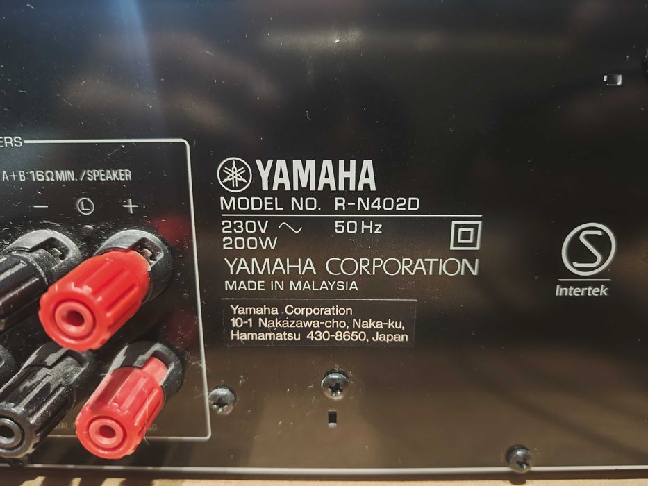 Yamaha R-N402D Music Cast Amplituner Stereo Spotify DAB