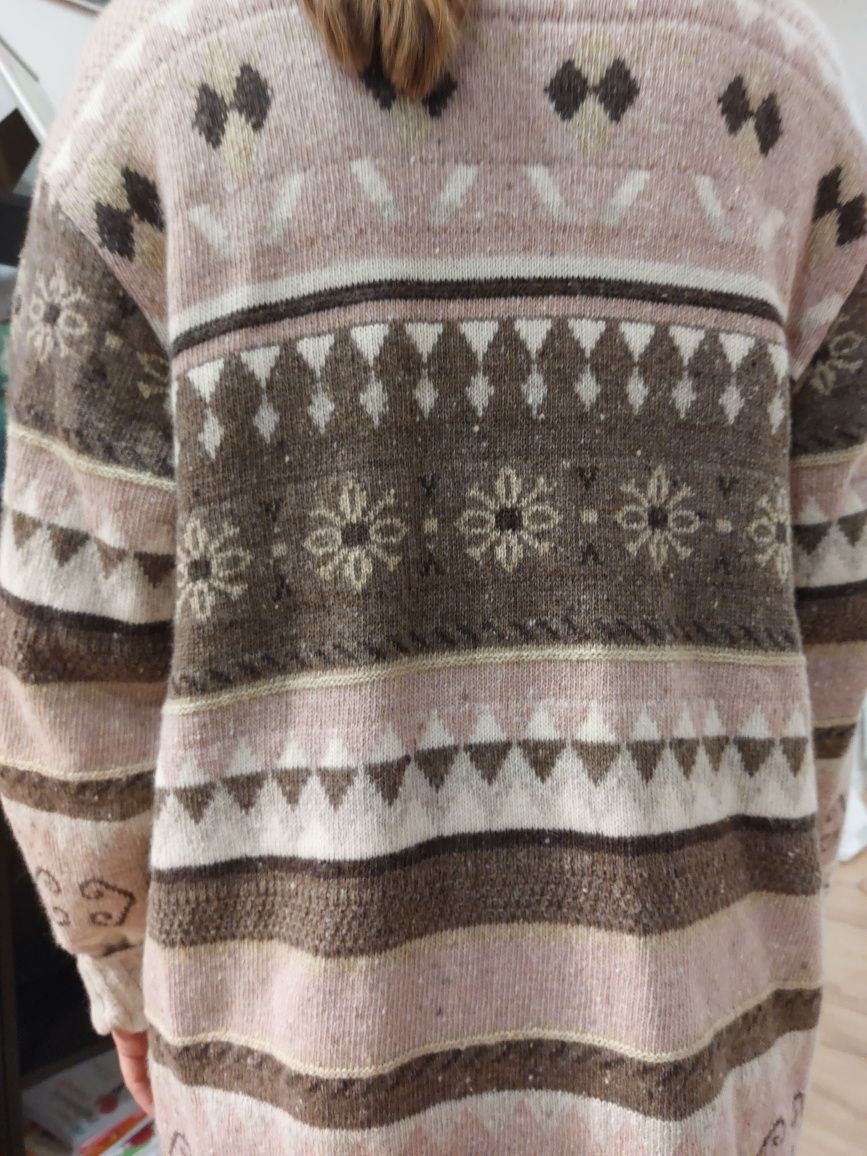 Sweter wełniany vintage