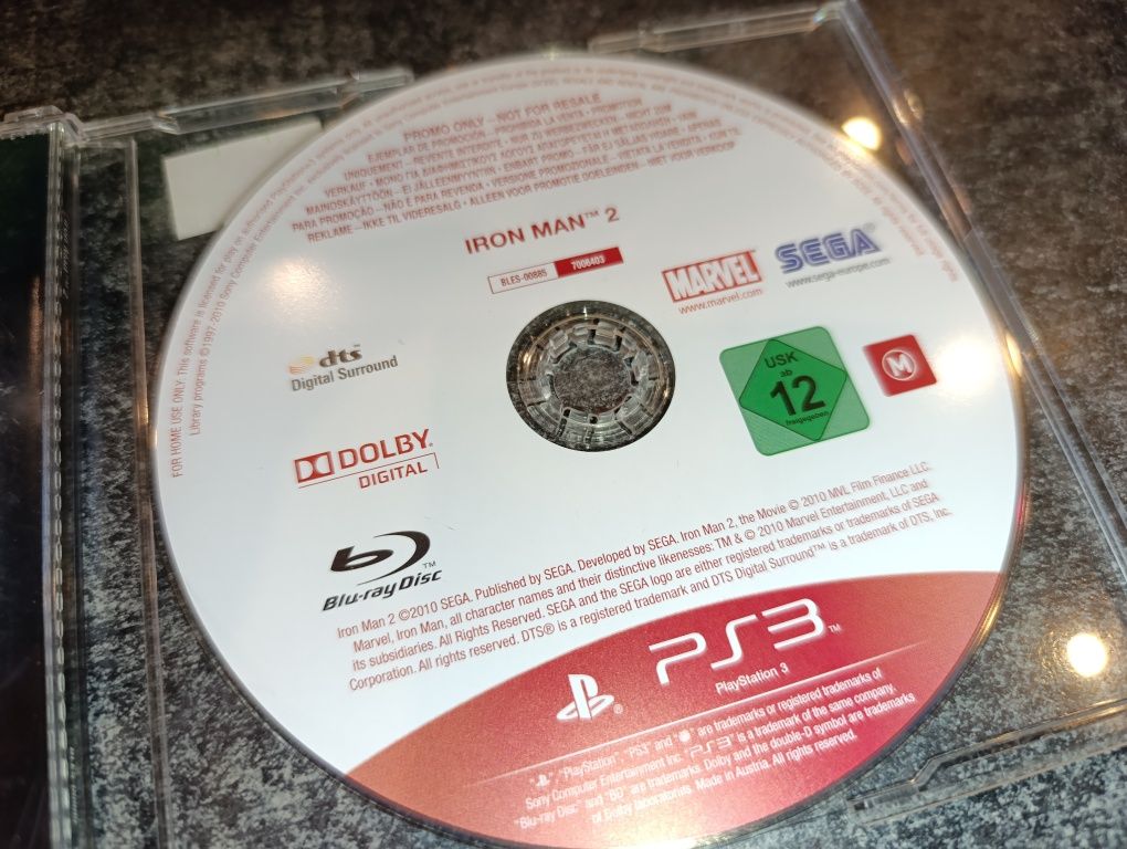 Irone Man 2 The Video Game PS3 promo disc możliwa zamiana sklep