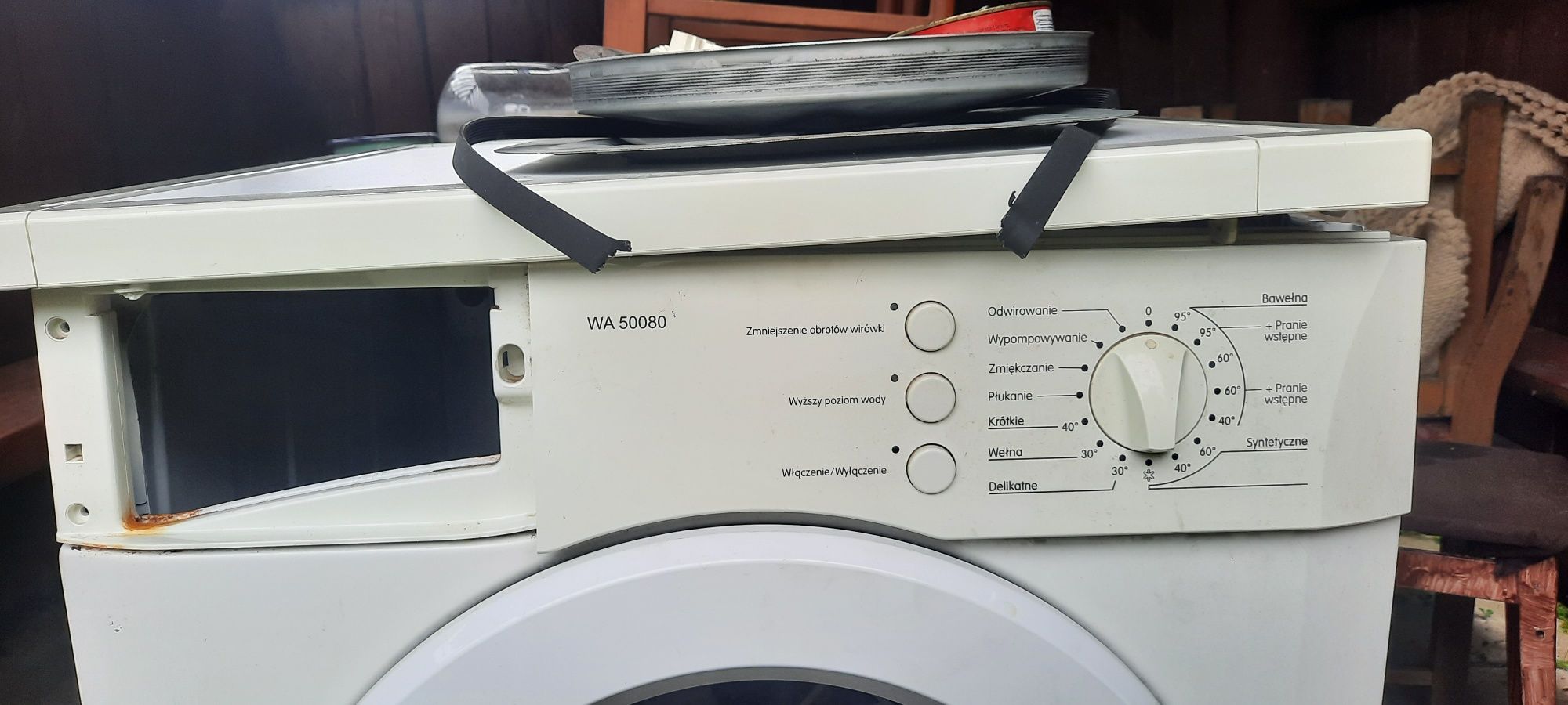 Pralka Gorenje WA 50080, typ PS03/080 uszkodzona na części,  wysyłka.