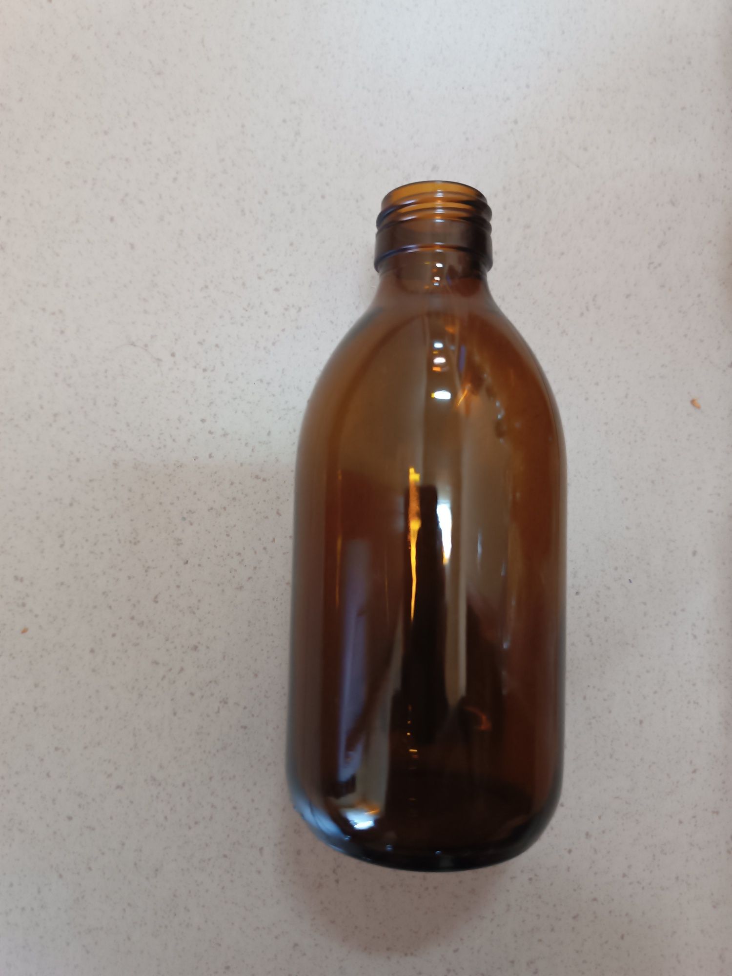 Butelka szklana oranżowa 250 ml