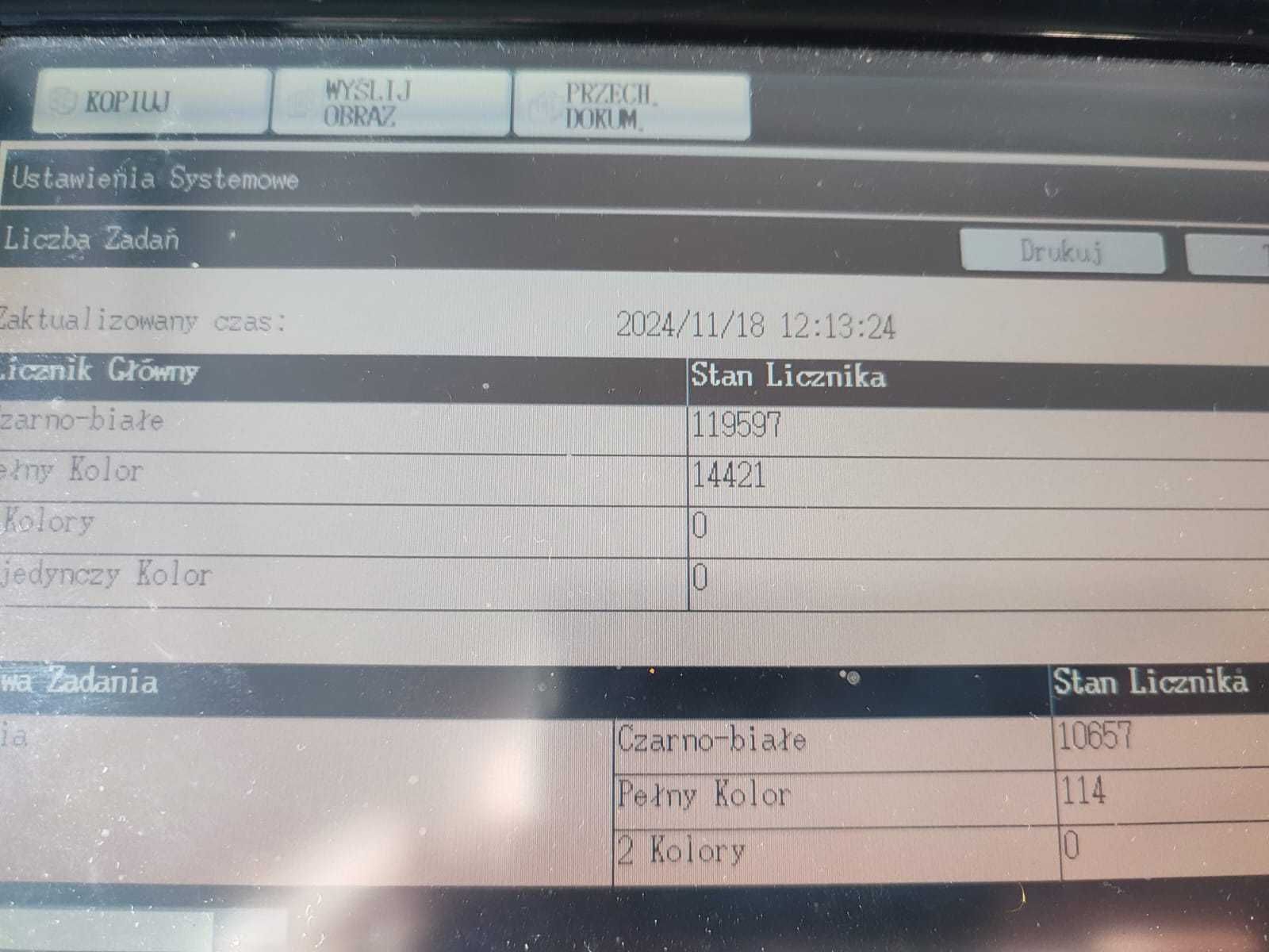 Sharp MX-2600N Urządzenie wielofunkcyjne kolor A3  kopiarka FV23%