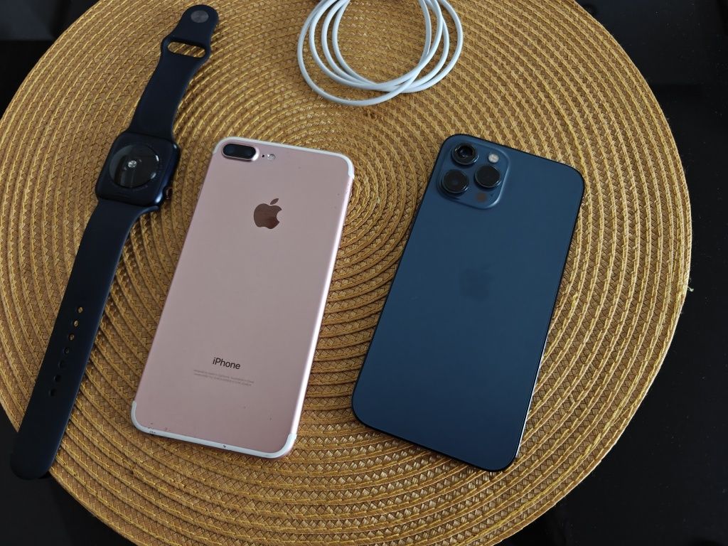 iPhone 12 Pro Max, iPhone 7 Plus, Apple Watch 10 gen - zablokowane daw