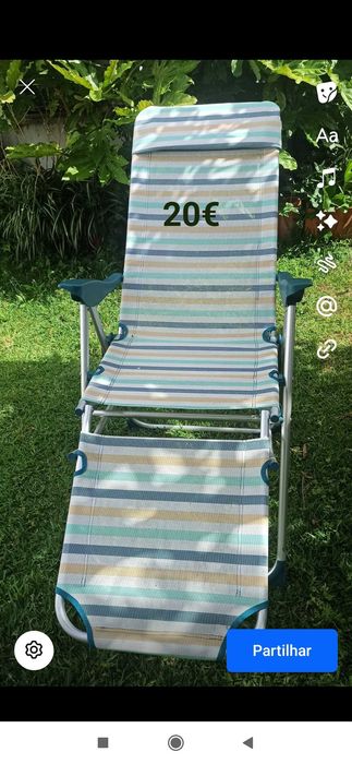 Cadeira de praia ou jardim