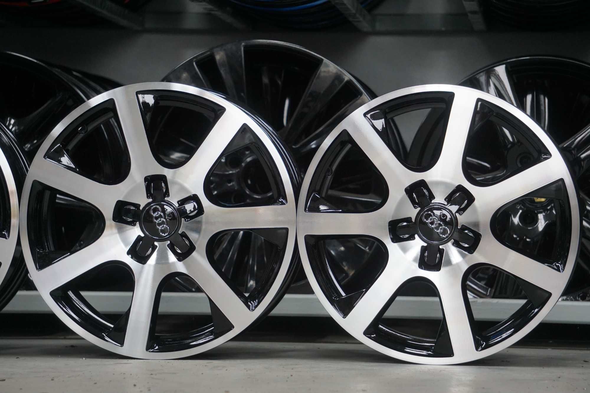 Alufelgi Audi Q5 8R0 7Jx17 et37 5x112 cb66,6 polerowany front bikolor