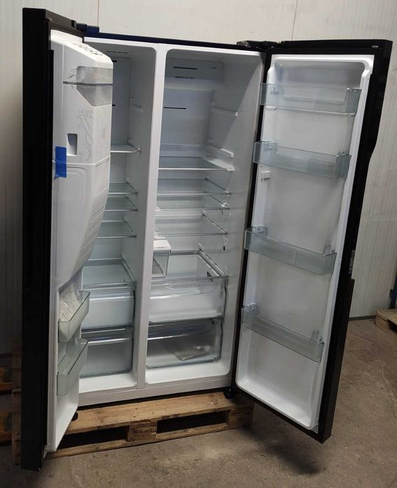 Lodówka Side By Side GORENJE NRR9185ESBXL Kostkarka 566L OUTLET 15JG19