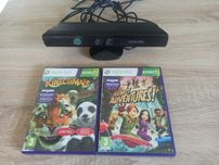 Kinekt na Xbox 360 z dwoma grami