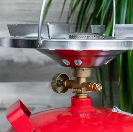 Газовий балон + пальник grant — автономне приготування без світла