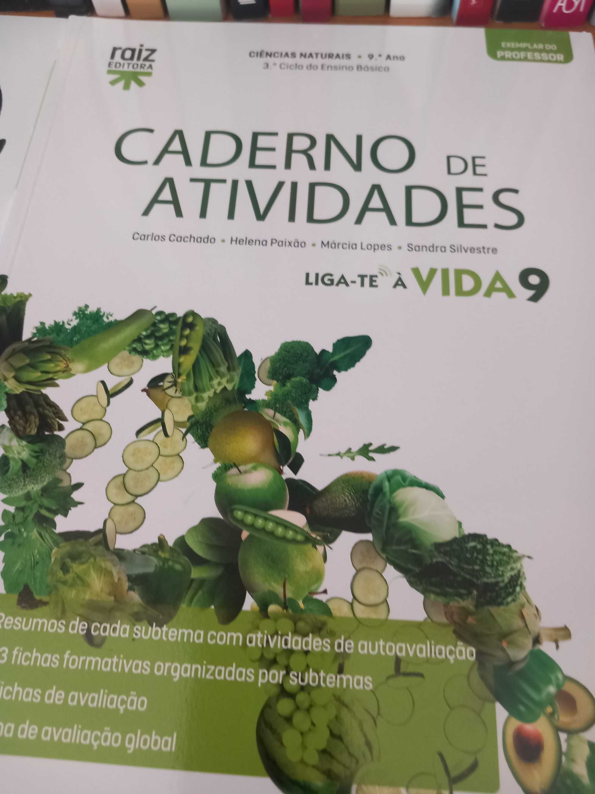 livros de ciências de 9ºano