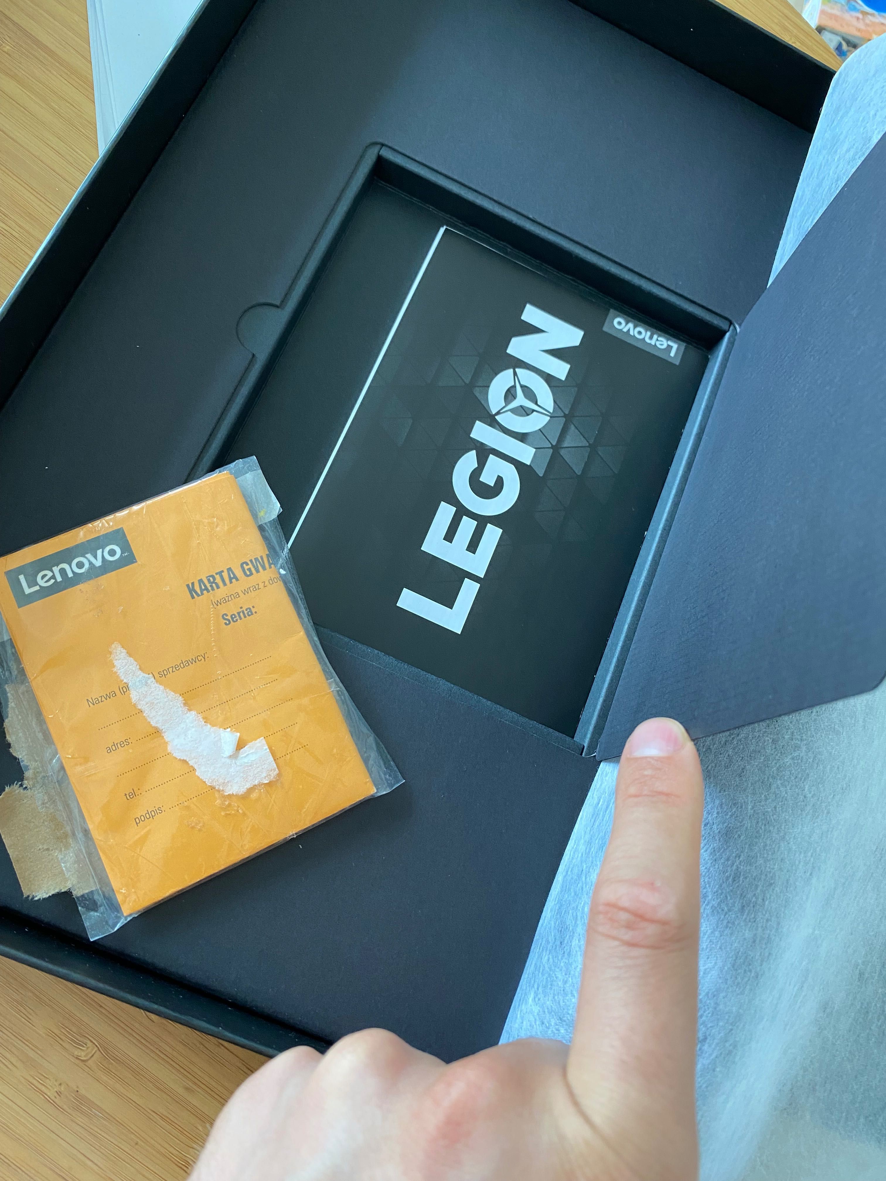 Lenovo Legion S7 15ACH6 - 512 GB dysk, 16 GB ram, RTX3050Ti