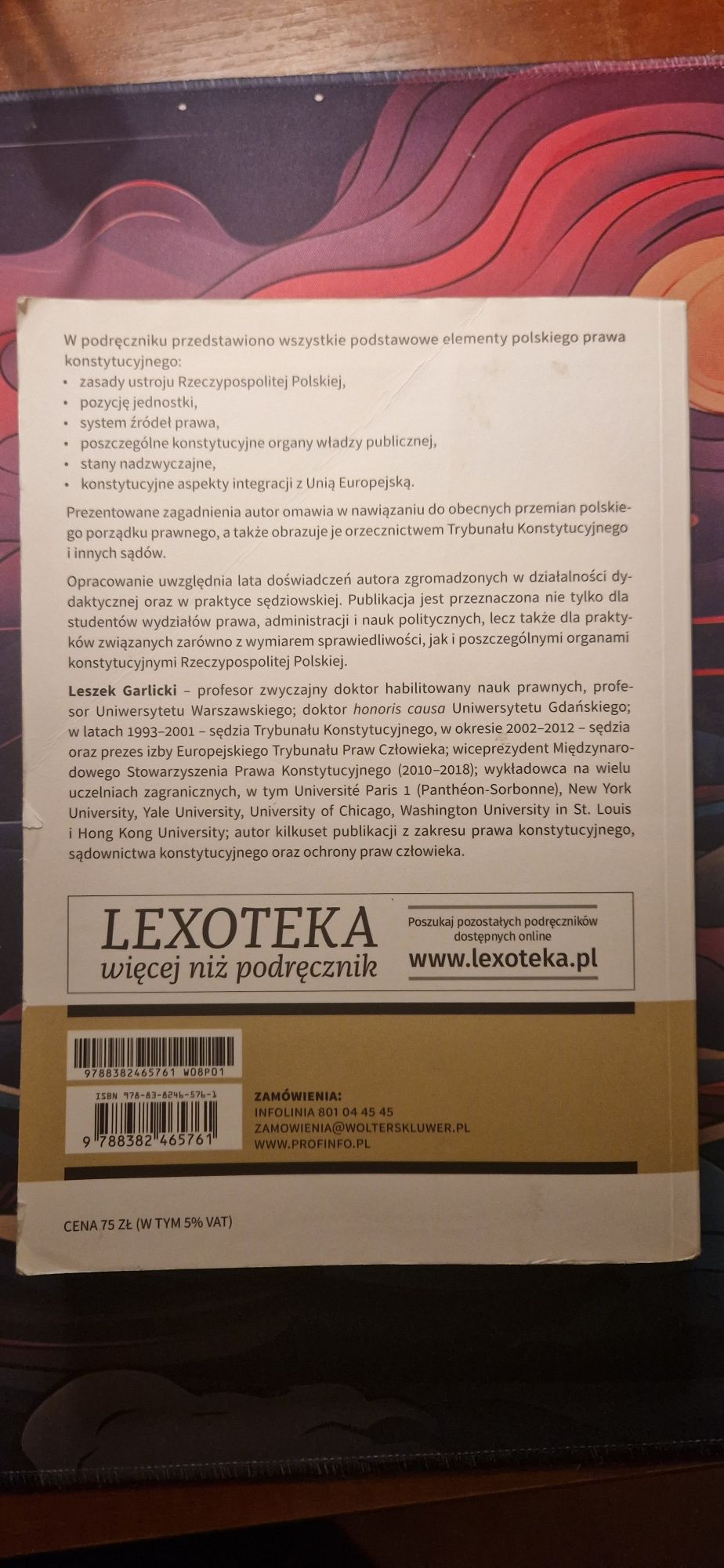 Leszek Garlicki – Polskie prawo konstytucyjne. Zarys wykładu (podręczn