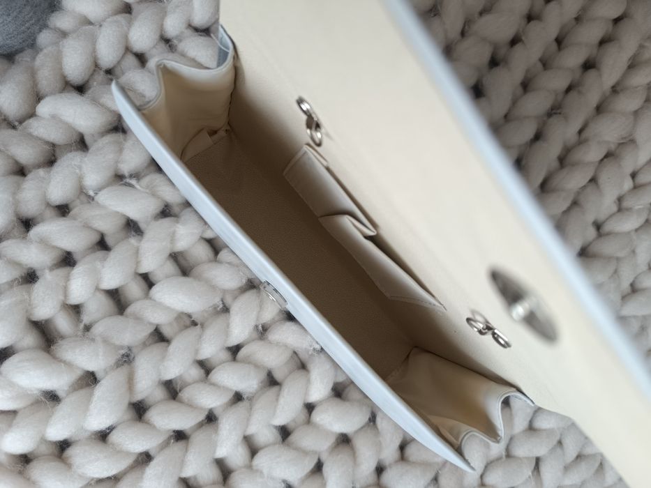 Torebka kopertówka szara