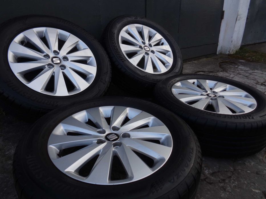 Alufelgi koła 16 SEAT Arona Skoda Kamiq 5x100, 205/60R16, wysyłka