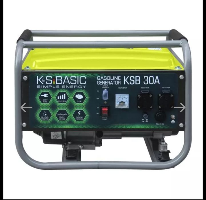 Генератор бензиновий Konner&Sohnen BASIC KSB 30A