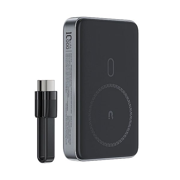 Powerbank Acefast M10 magnetyczny 2x USB-C PD 30W z ładowaniem indukcy