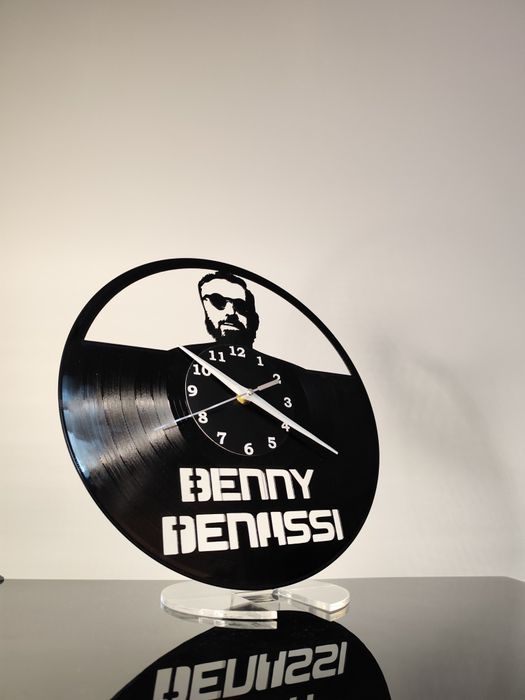 Zegar ścienny z płyty winylowej 30 cm - Benny Benassi