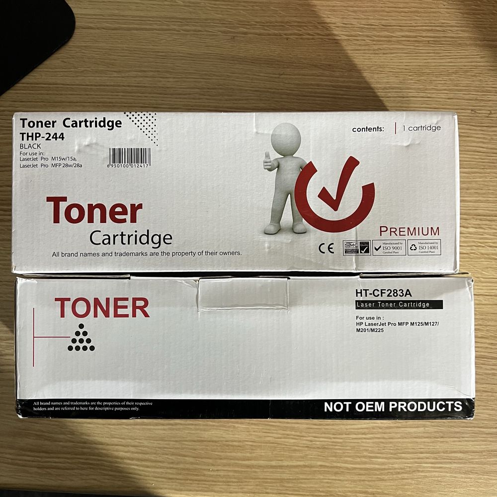 2 toners THP-244 / HT-CF283A - NOVO