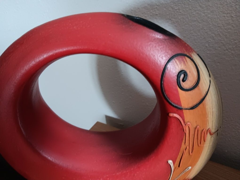 Conjunto de dois objetos decorativos