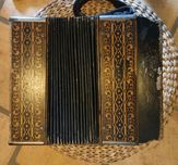Zabytkowy AKORDEON ,sygnowany Hohner marca,unikat,antyk