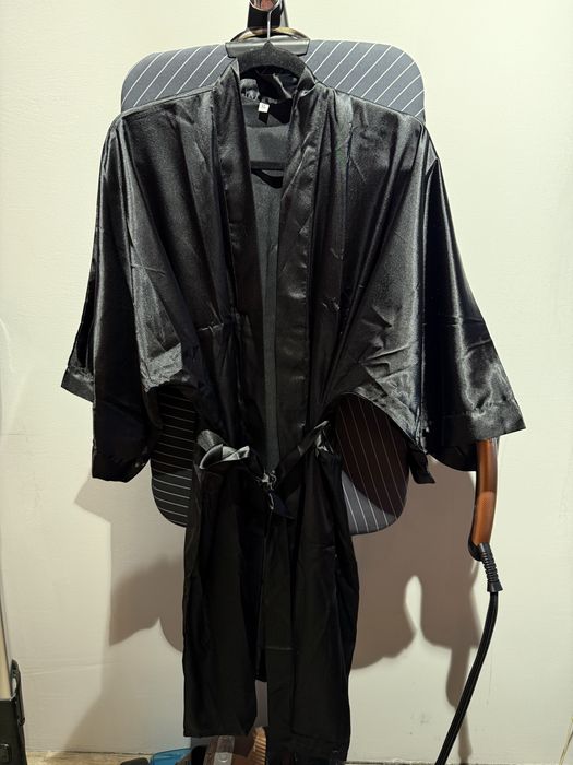 Халат атласный оверсайз