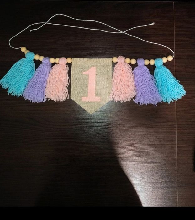 Girlanda na krzeselko do karmienia