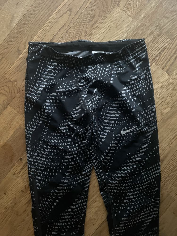 Spodnie legginsy Nike running roz XL jak L