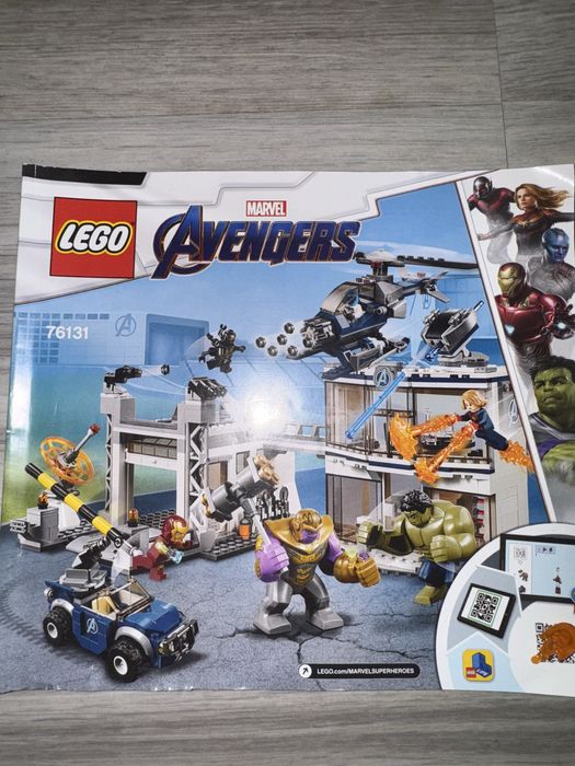Klocki LEGO Marvel Super Heroes 76131 - Bitwa w kwaterze Avengersów