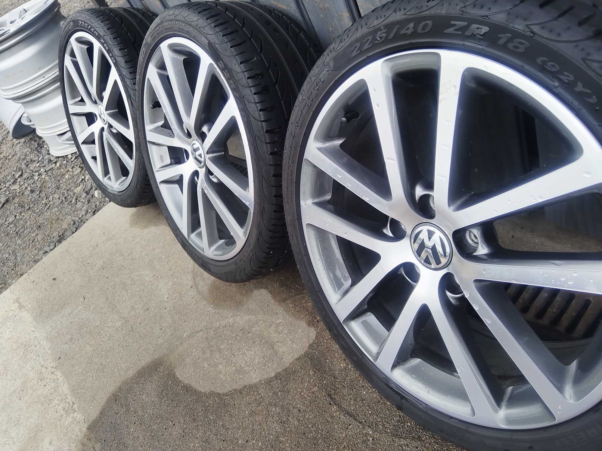 Koła LETNIE,ALUFELGI 18'' 5x112 ORYGINAŁ VW Golf V,VI,VII,Touran,Caddy