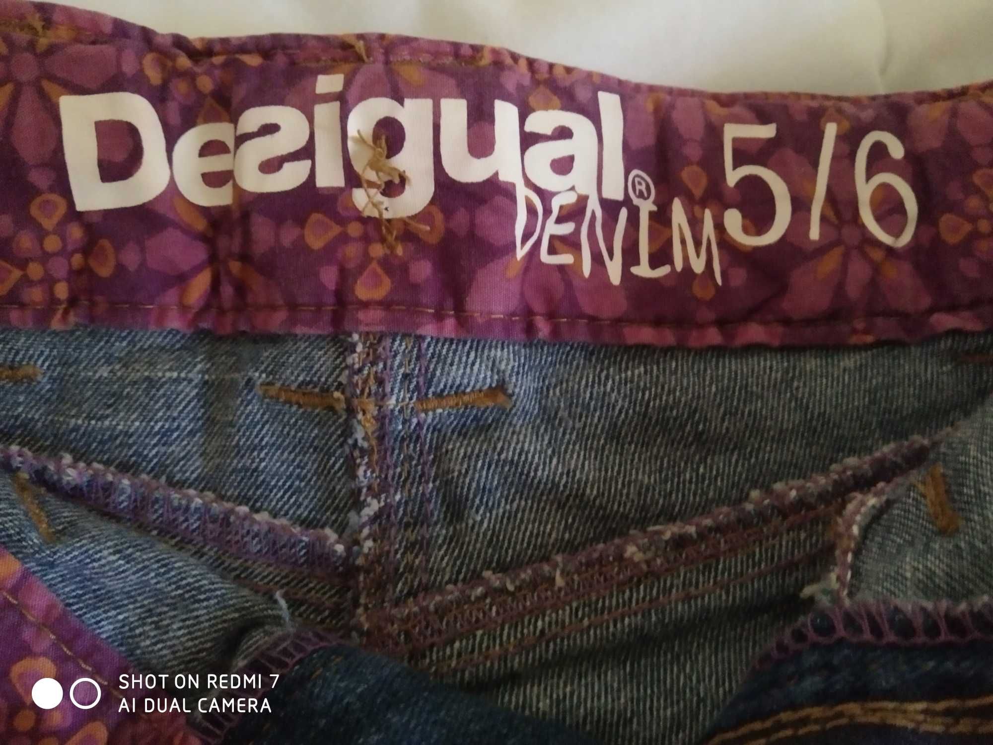 Saia Ganga Desigual 5-6 anos e (Oferta Sweat)