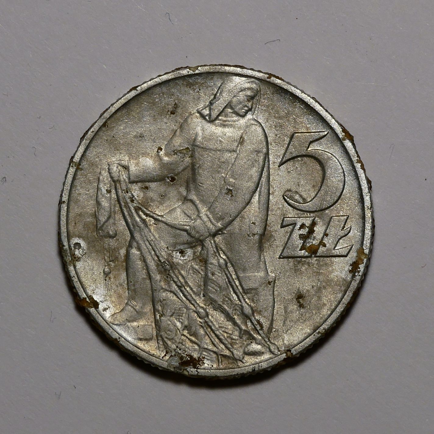 5 Złotych 1959 Rybak