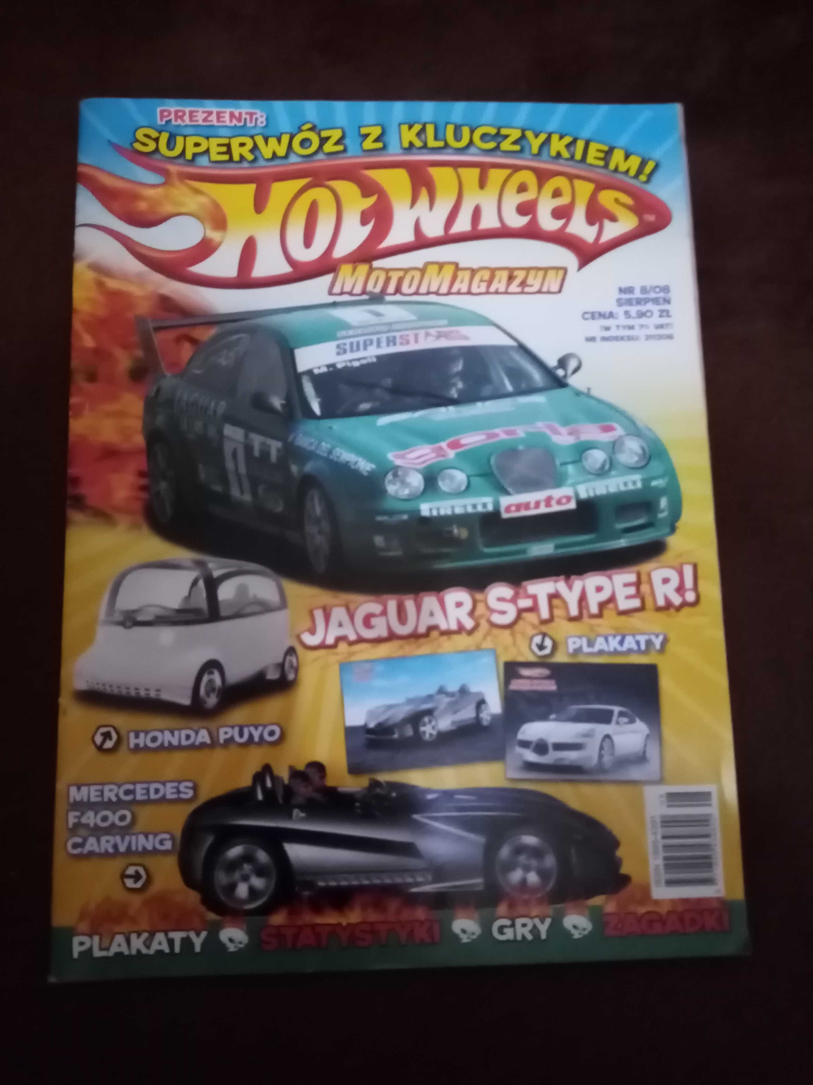 Moto magazyn Hot Wheels z 2008 roku