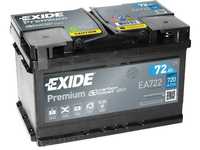 Akumulator Exide Premium 72Ah 720A PRAWY PLUS