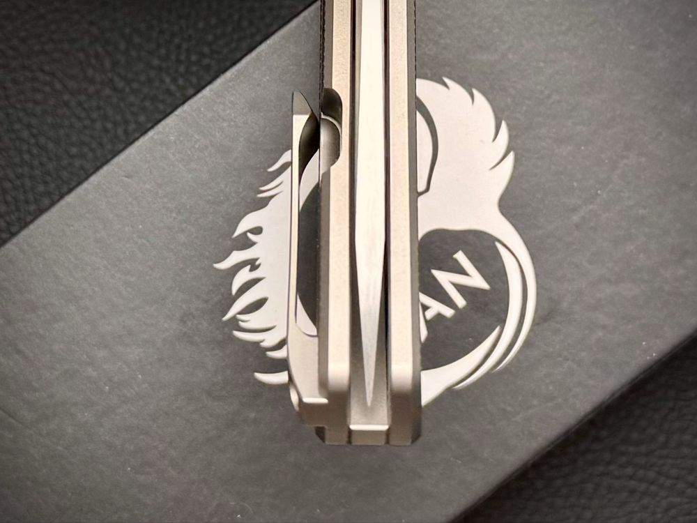 Нож Chevron Titanium Front Flipper Satin Matthew Christensen MagnaCut