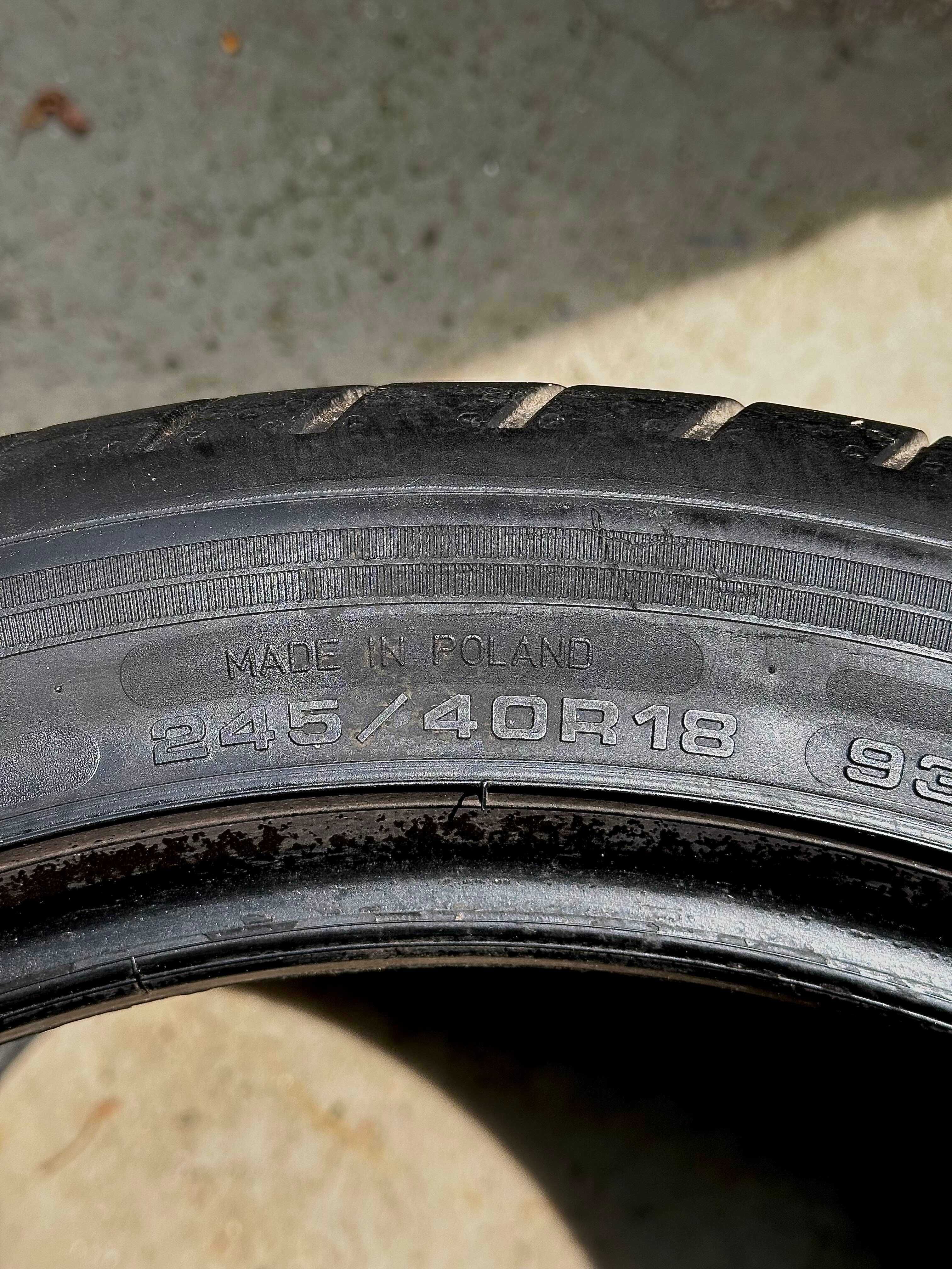 Pneus Goodyear Eagle F1 Asymetric 3 - 245/40/18 - Muito Bons