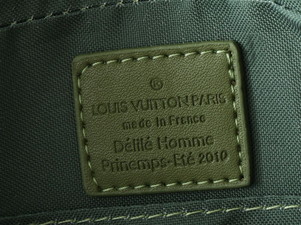 LOUIS VUITTON TRIO monogram gradient сумка мужская зеленая синчя