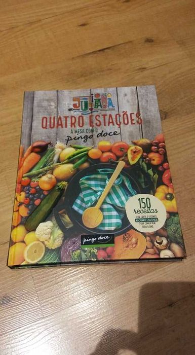 Livro Quatro Estações à mesa com o Pingo Doce