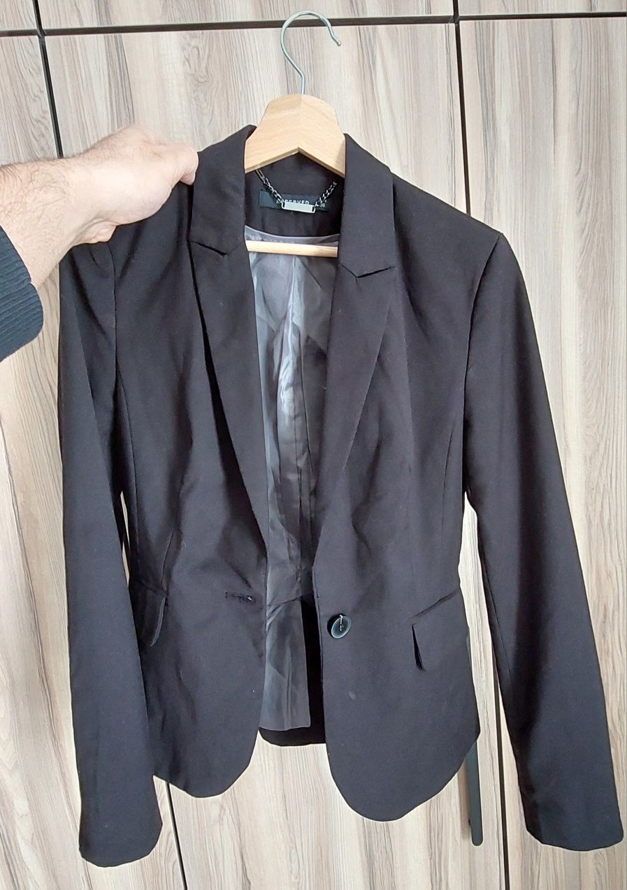 Marynarka z modalem damska marki Reserved, roz 36
