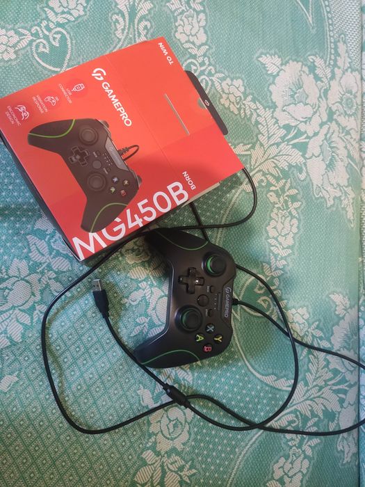 Геймпад-джостик GamePro MG450B Black-Green