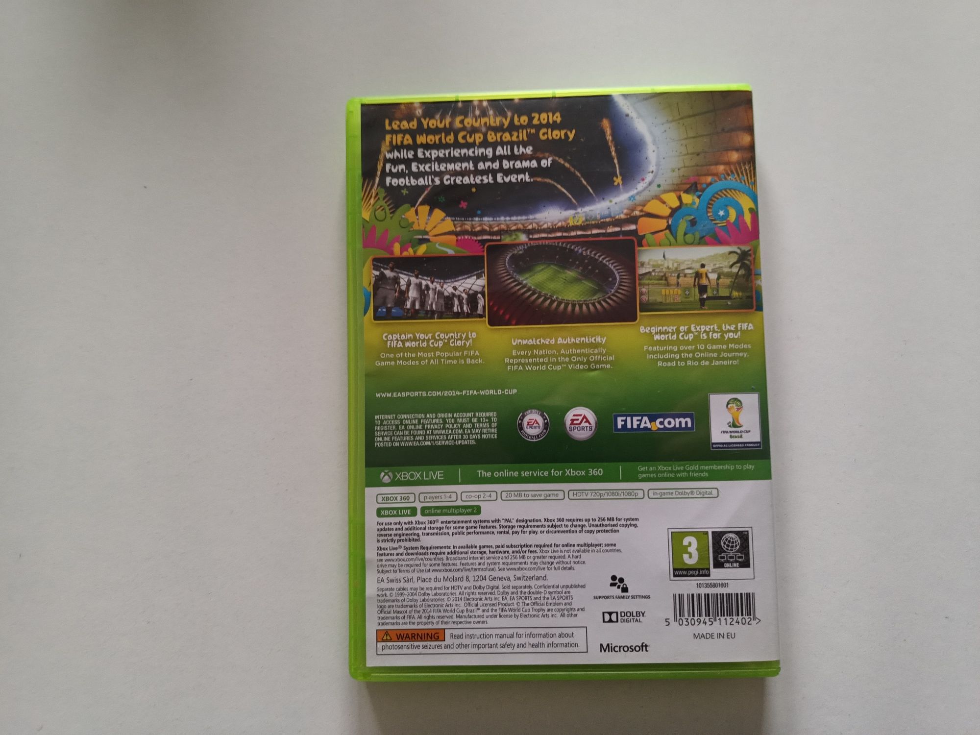Gra Xbox 360 FIFA World Cup Brazil 2014