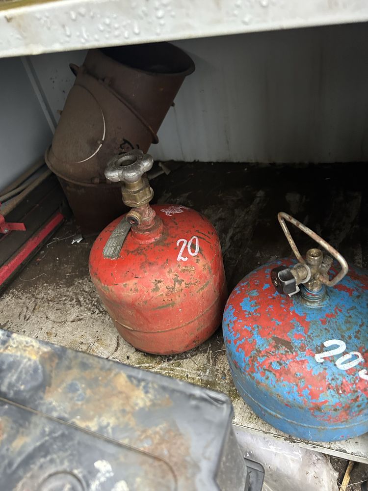 Butle gazowe 2kg puste butle