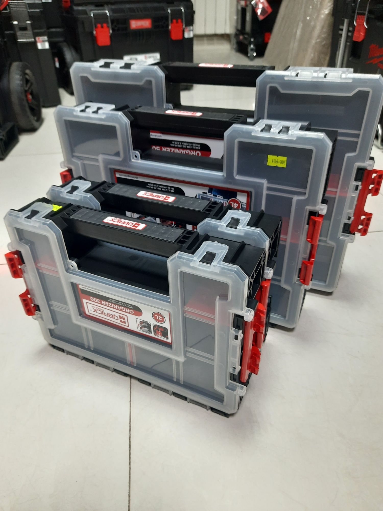 Модульні органайзери QBRICK REGULAR 300-400-500.Набори органайзерів