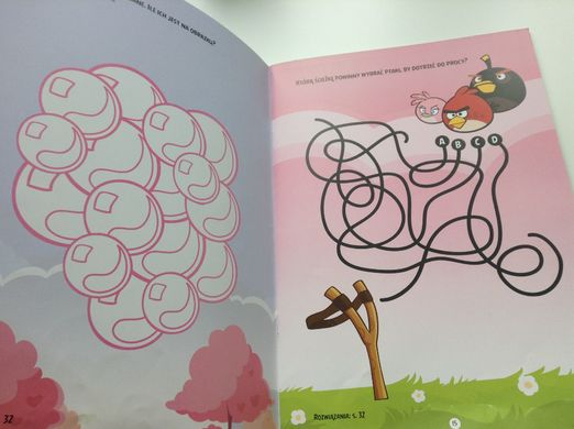 ANGRY BIRDS książka STELLA I jej ULUBIONA KSIĄŻKA zagadki zadania nowa