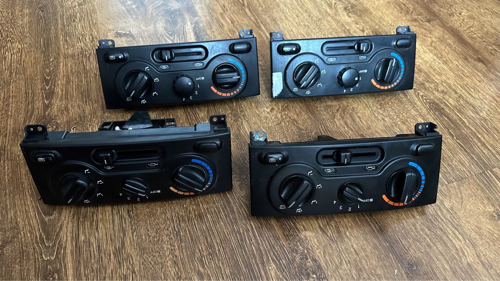 Блок управления печки на Daewoo Lanos